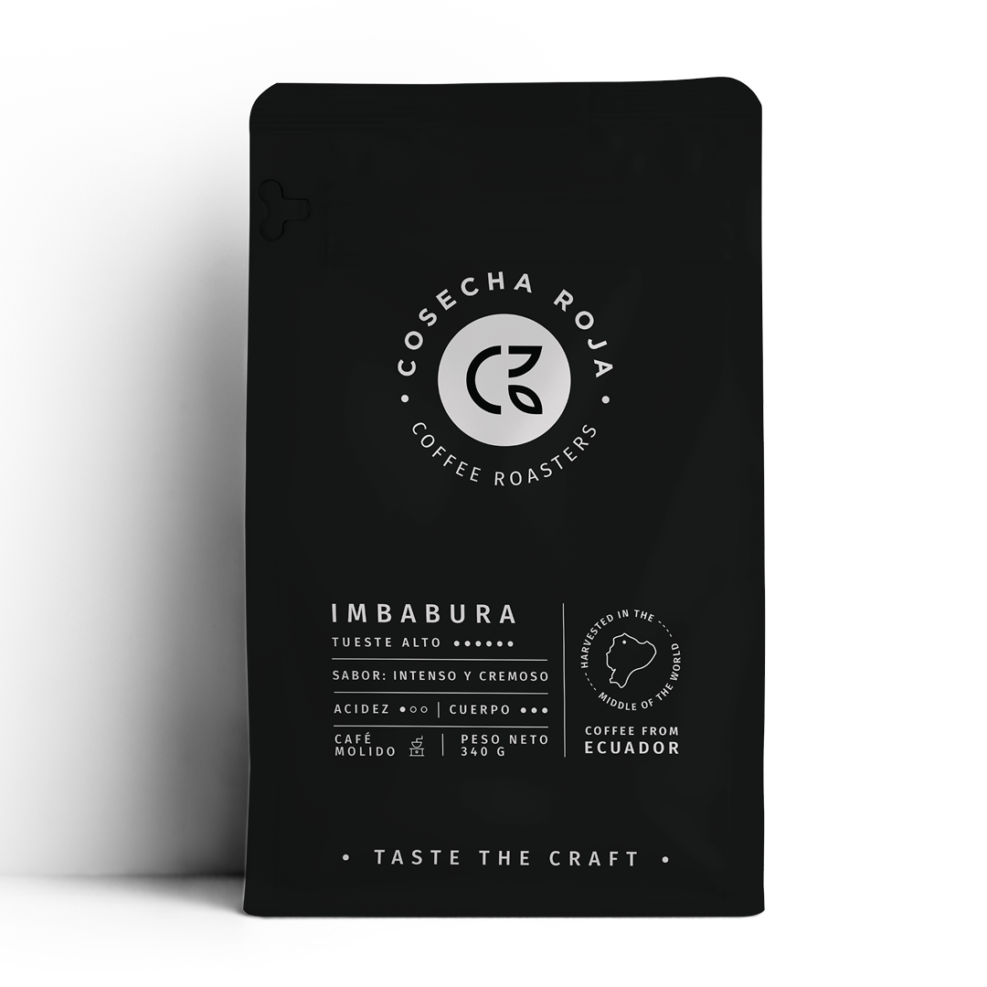 Funda de café Imbabura de Cosecha Roja sin fondo
