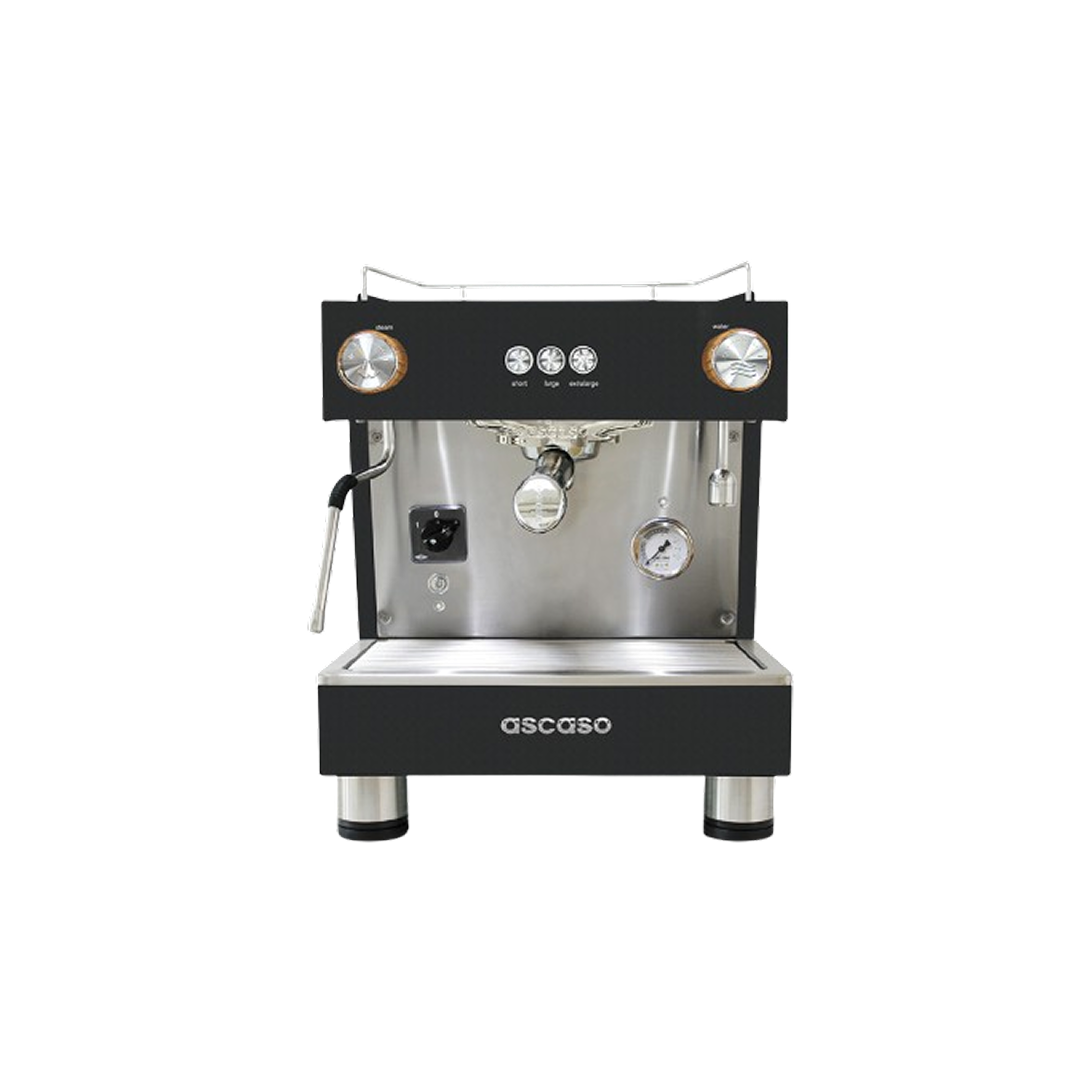 Cafetera Ascaso Bar One 1GR para espresso profesional en barra de café.