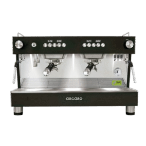 Cafetera espresso Ascaso Barista T de diseño compacto para uso profesional.